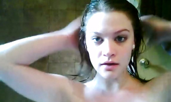 My baby is boasting with her naked ass