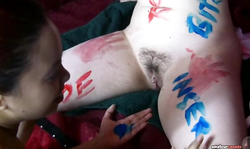 Asian girl and her sister are having some hot sex toys