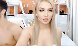 blonde babe gets fucked hard