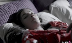 Santa fucks petite teen beauty at the home of his boss