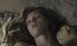 Good-looking amateur lady feels his huge dick deep in her wet hole