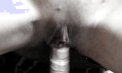 Lusty Russian opened her vagina in the missionary pose