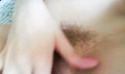 Stunning Russian hottie stimulates her hairy crack with pleasure