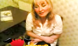 That playful blonde is sucking a dick like a freaking pro