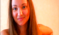 Amazingly hot teenager is enjoying her naked vagina