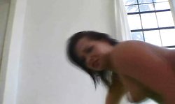 Doggy style anal session with a pretty curvy babe Katja Kassin