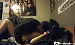 Horny couple films their hardcore fuck ssession
