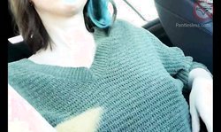 Naughty wife in public