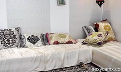 Two horny chicks share big hard cock live at sexycamx