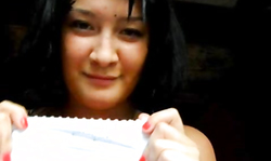 Long-legged amateur brunette shows off her stunning shapes