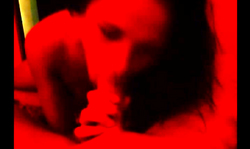 Beauty brunette is slowly sucking a dick of her new boyfriend