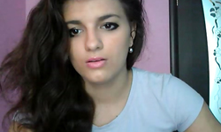 Awesome young Russian is slowly getting rid of her clothes