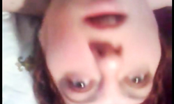 Cock-swallowing Russian girlfriend is performing a nice blowjob