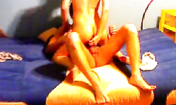 Astonishing Russian gf is jumping on a dick of her bf