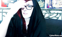 Freaky Redhead Goes Wild and Creepy