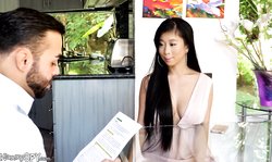 Asian babe with huge tits Nanny Spy Jade Kush fucked so sweet