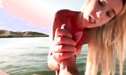 blonde boat sex