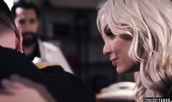 Doctor offers to impregnate busty client