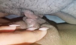 Lesbian sex in closeup view