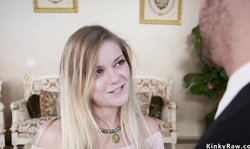 Butler fucks Milf and her stepdaughter