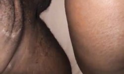 Ebony from tinder taking  shots