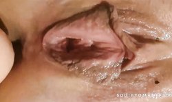 Hot Amateur MILF Squirting on Big Dick Maniac