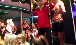 Astonishing drunk hookers are getting rid of their clothes