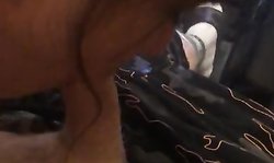 Sucking me off in Front of Friends