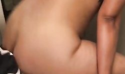 Wifey Bouncing A-Hole on my Wang on the The Can