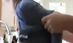 Sweet Lady with Big Tits dad(Homemade)