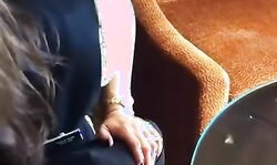 Arab Chic who Works in a Hotel Sucking my Weiner Part1.