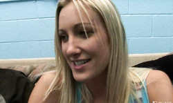 Bleached pervert is enjoying craziest gangbang of her life