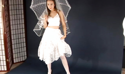 Lust on the casting with a gorgeous HLS Photogravure bride