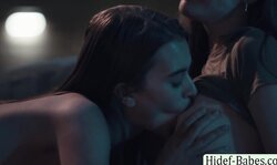 Cute Karla Kush licks stepsis pussy