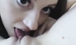 Cute Girl Eating A MILF's Pussy