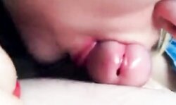 Du wichst mir in den Mund