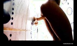 my washroom wall ding-dong makes me cum and cum