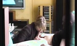 Amateur blonde milf blowjob