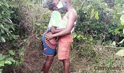 Maiden trendy having adventure in the bush