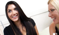 Elegant Pussy Eaters are getting naked and starting to fuck