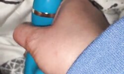 Milf Fucks Her Little Pussy with Dolphin Sex Tool