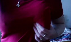 Busty Louise Tesco Top Off