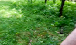 Completely perverted Russian dude is wanking in public places