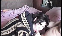 Hot amateur Russian sex with a sexy young brunette!