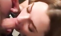 Wasted Call Girl DeepThroating Stranger At John in Party