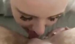 Girlfriend Rimming her Boyfriend till he gets a