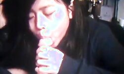 Amateur Asian Gf Sucks Dick