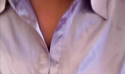 Dirty milf Annabelle Flowers is giving a blowjob in the POV style