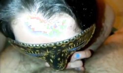 Scouse girl sucks a dick