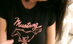 Titjob by a brunette with huge tits filmed in POV style